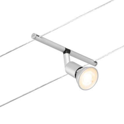 Paulmann 94442 - JUEGO 5xGU5,3/10W Foco para sistema de rieles SALT 230V cromo mate