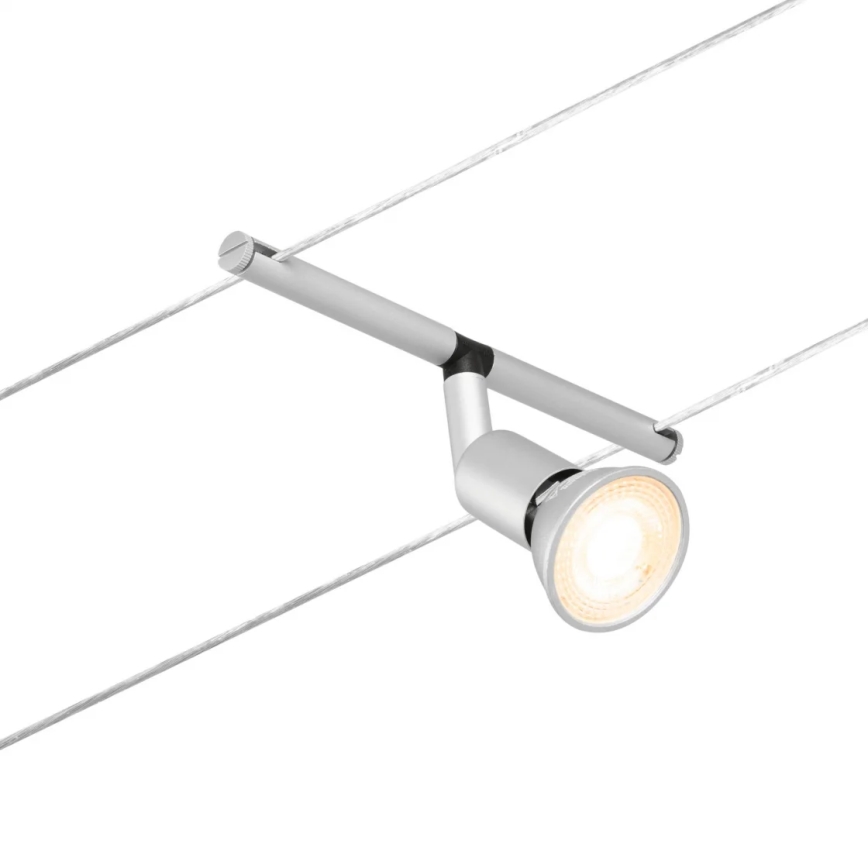 Paulmann 94442 - JUEGO 5xGU5,3/10W Foco para sistema de rieles SALT 230V cromo mate