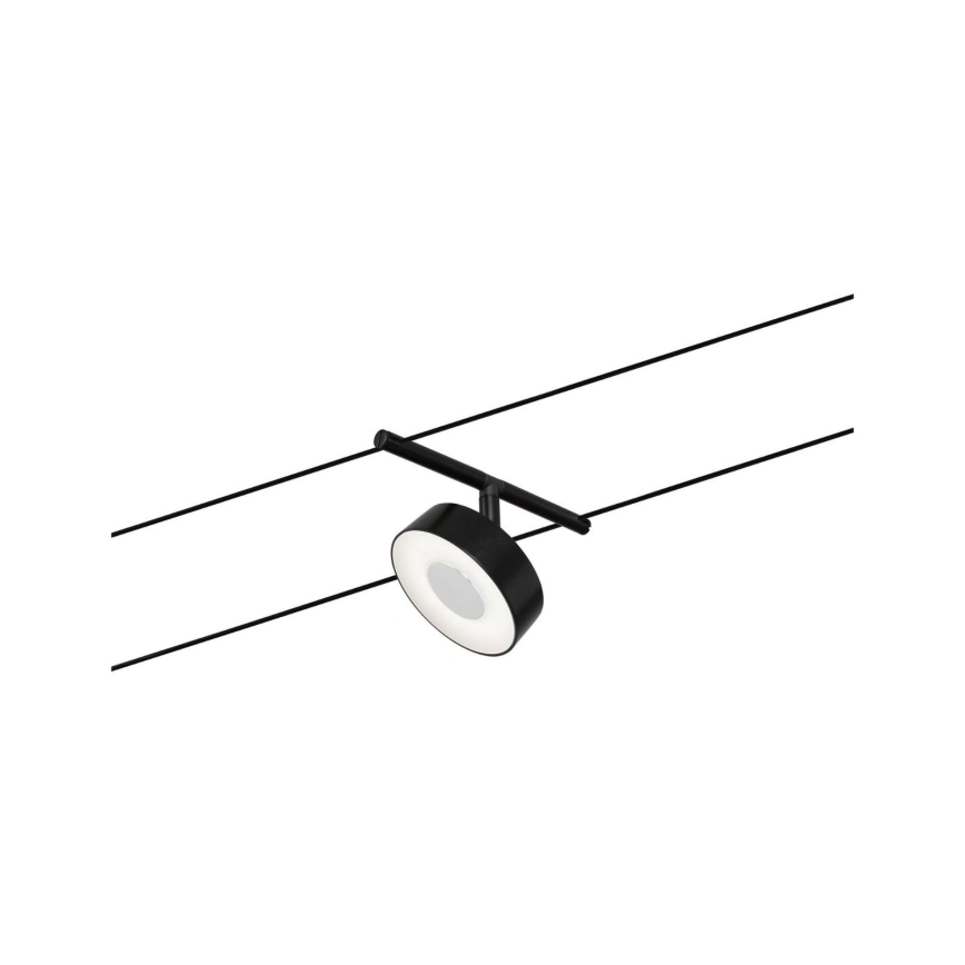 Paulmann 94479 - JUEGO 5xLED/5W Foco para sistema de rieles CIRCLE 230V negro