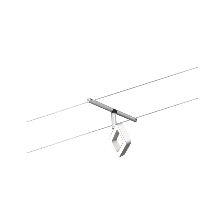 Paulmann 94481 - Juego de 5 focos LED 4,8 W para sistema de cable FRAME 230V, negro