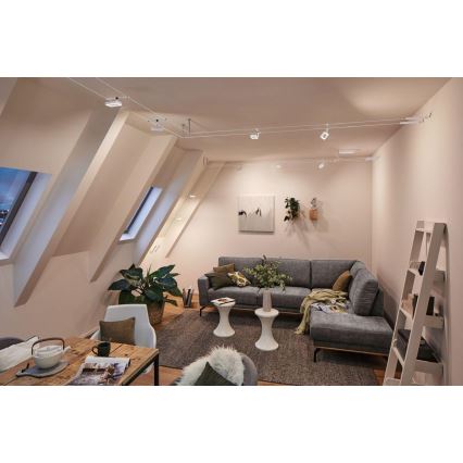 Paulmann 94483 - Juego 5xLED/4,8W Sistema de cableado completo FRAME 230V blanco