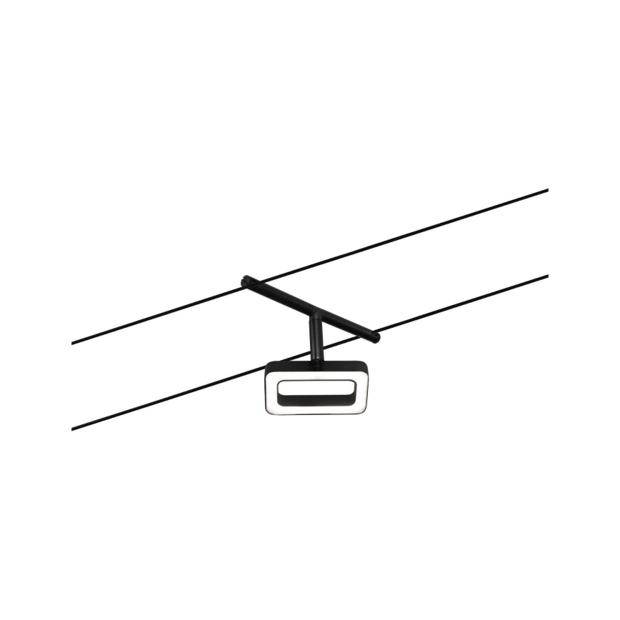 Paulmann 94485 - JUEGO 5xLED/4,8W Foco para sistema de rieles FRAME 230V negro