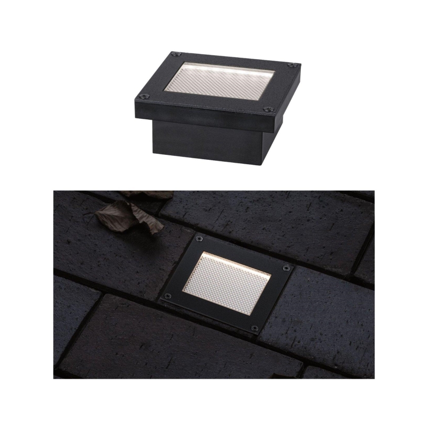 Paulmann 94578 - LED/0,1W IP67 Luz solar empotrada DOMENIC 1,2V 1500 mAh