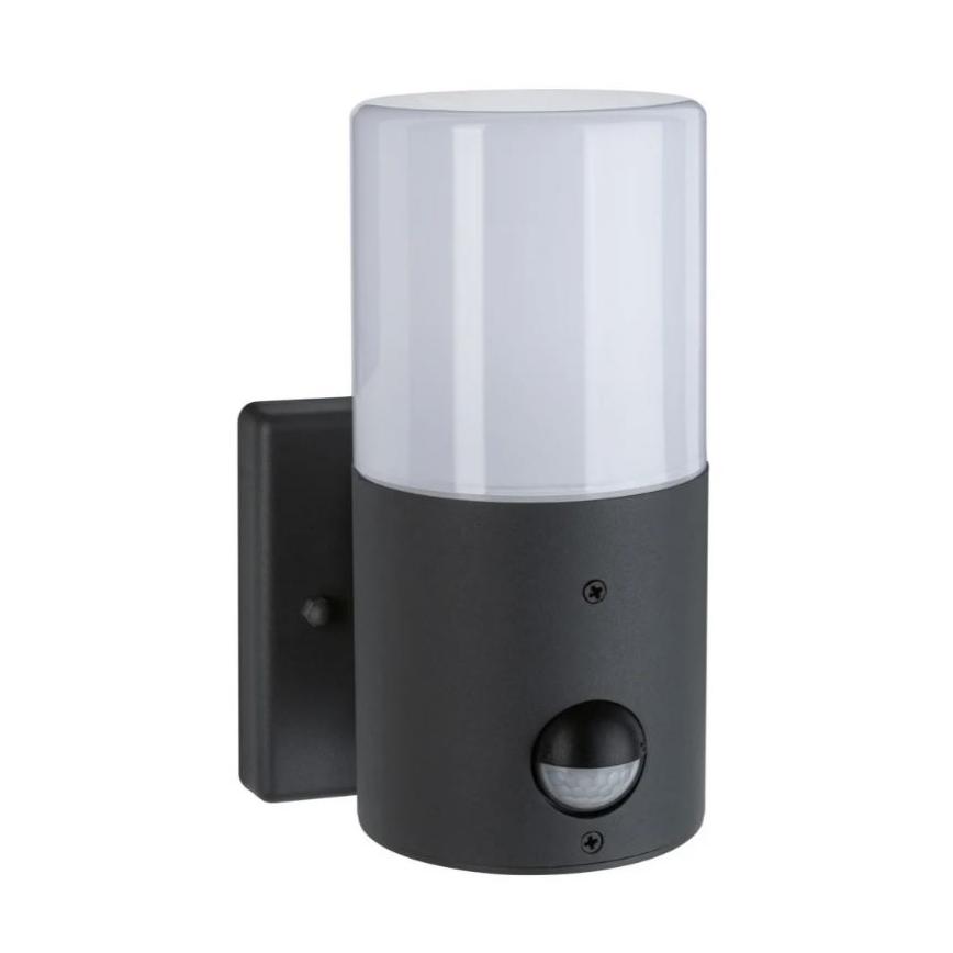 Paulmann 94648 - 1xE27/15W IP44 Aplique para exterior con sensor TUBS 230V