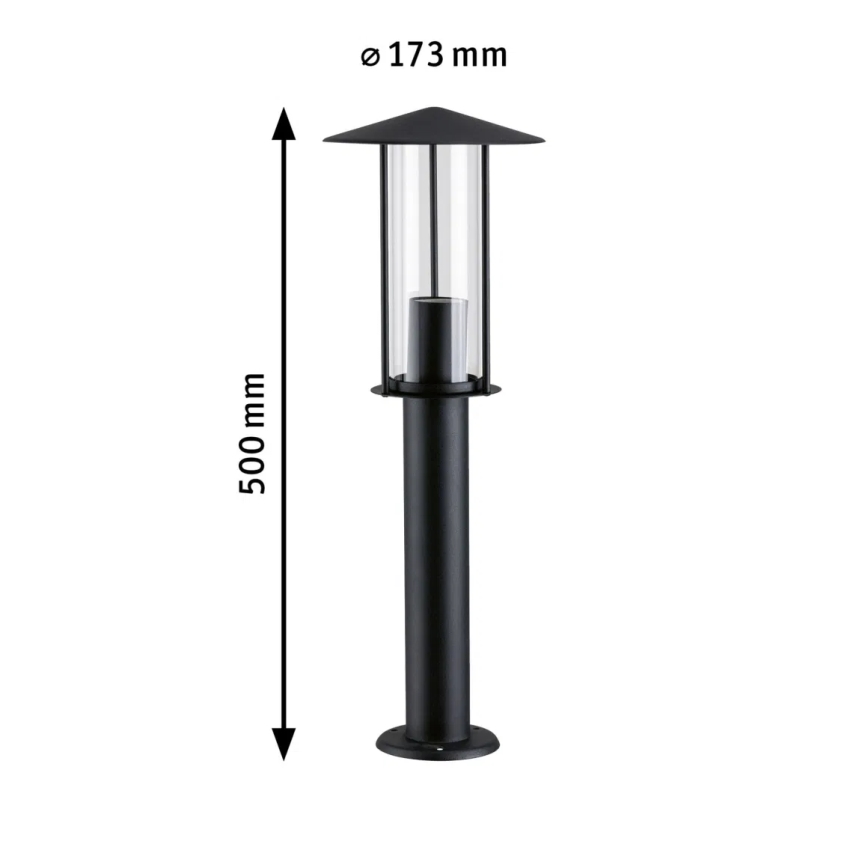 Paulmann 94737 - LED 1xE27/4,3W IP44 Lámpara de exterior CLASSIC 230V