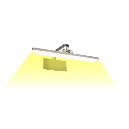 Paulmann 95569 - LED/9,5W Aplique para cuadros RENAN 230V 40 cm latón