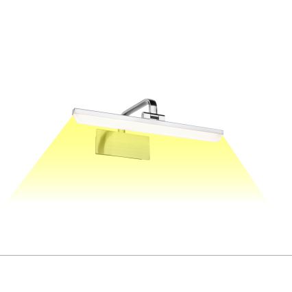 Paulmann 95572 - LED/9,5W Lámpara para cuadros RENAN 230V 40 cm cromo mate