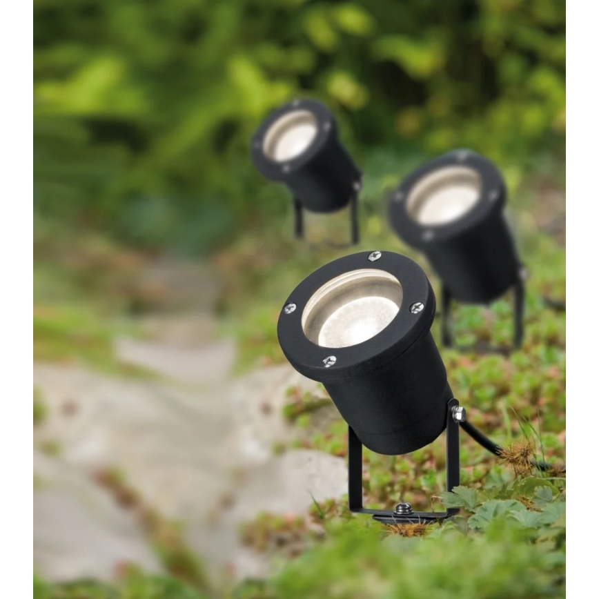 Paulmann 98897 - JUEGO 3xLED GU10/3,5W IP65 Lámpara de exterior 230V