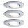 Paulmann 99933 - SET 3x LED/5,2W IP65 Lámpara empotrable regulable para el baño 230V