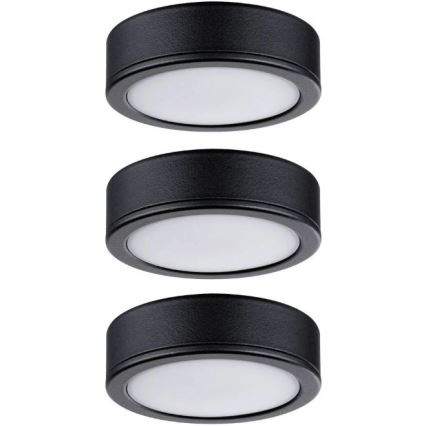Paulmann 99990 - SET 3xLED/3,5W Iluminación de muebles PUKK 230V