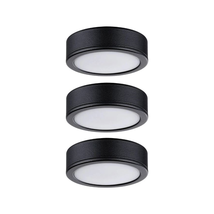 Paulmann 99990 - SET 3xLED/3,5W Iluminación de muebles PUKK 230V