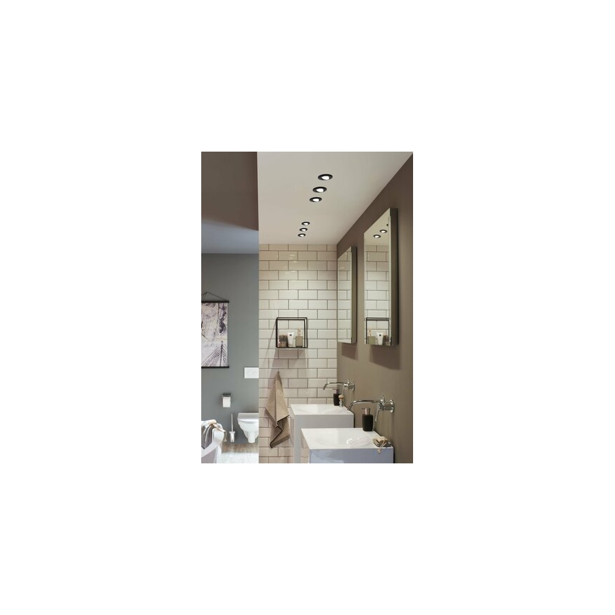 Paulmann 99991 - SET 3xLED/6W IP65 Lámpara empotrable de baño CALLA 230V