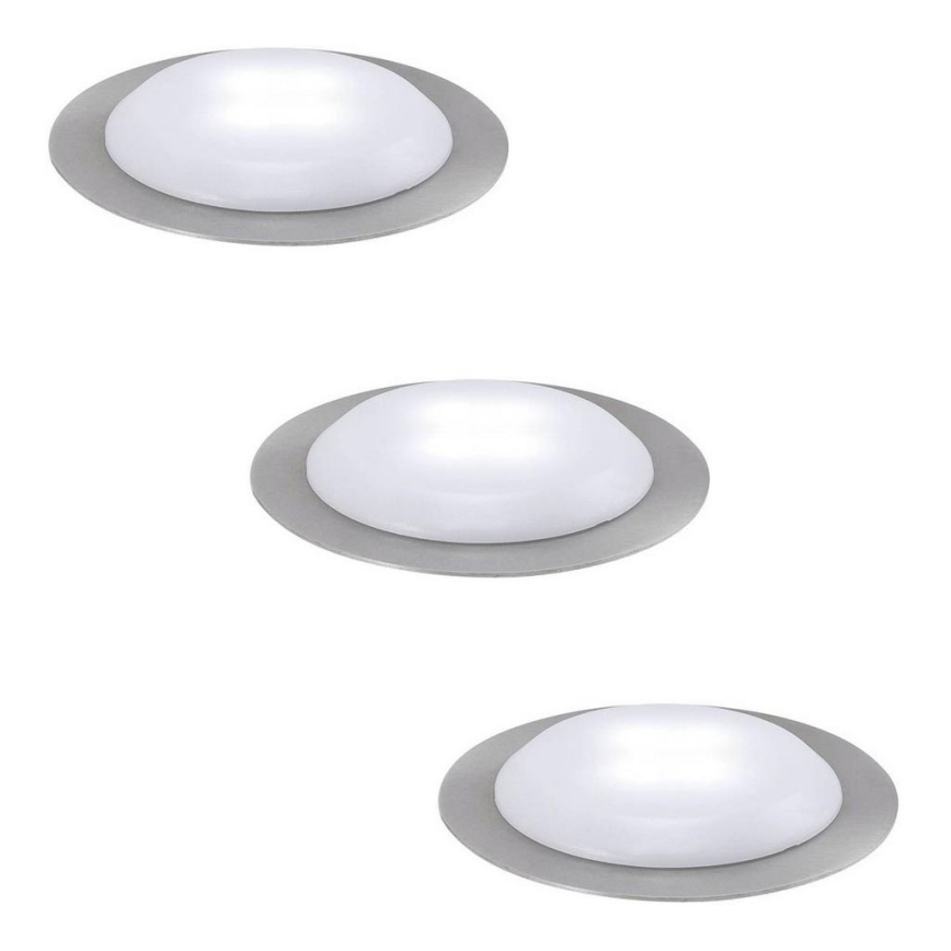 Paulmann - Nice Price 3630 - SET 3x LED/0,3W IP44 Luminaria de rampa 230V 6500-9000K