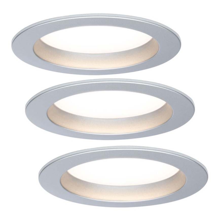 Paulmann TIP 3938 - Juego de 3 luces LED empotrables 4,5W 230V