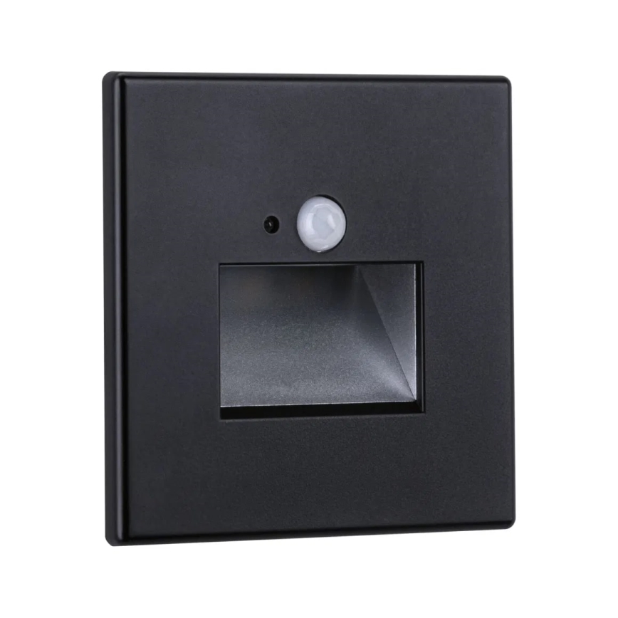 Paulmann  93135 - LED/1,2W Iluminación de escalera con sensor EDGE 230V negro
