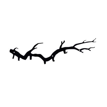 Percha de pared 22x87 cm ramal
