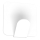 Percha de pared 4x4 cm blanco