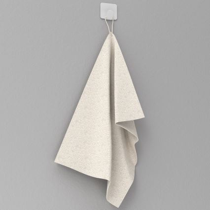 Percha de pared 4x4 cm blanco