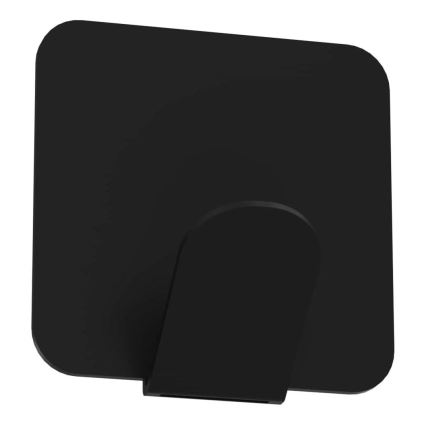 Percha de pared 4x4 cm negro