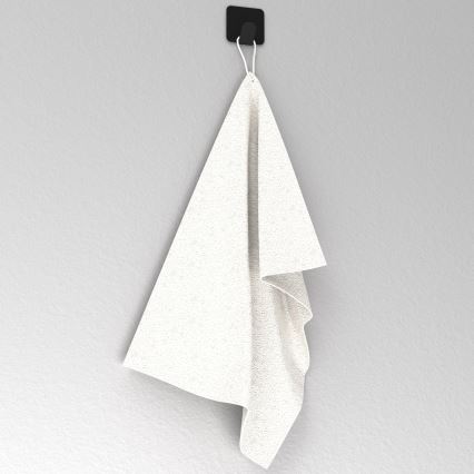 Percha de pared 4x4 cm negro