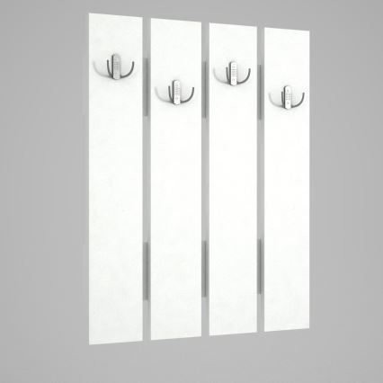 Percha de pared ANITA 80x64,7 cm blanco