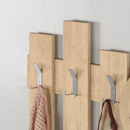 Percha de pared WAVE 81x64 cm beige