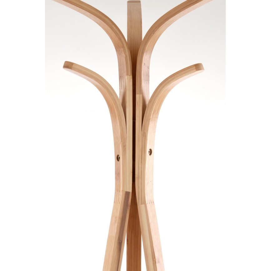 Perchero de pie 177x52 cm marrón