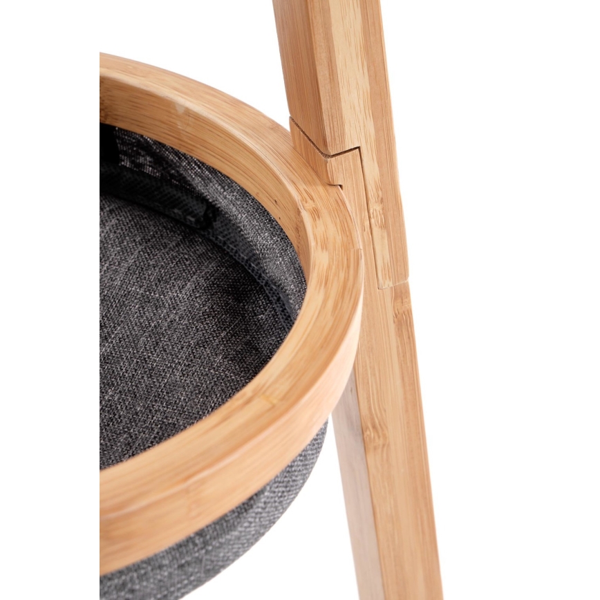 Perchero de pie 177x52 cm marrón