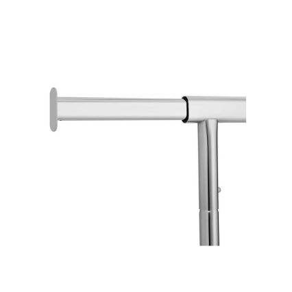 Perchero de pie móvil JEAN plateado