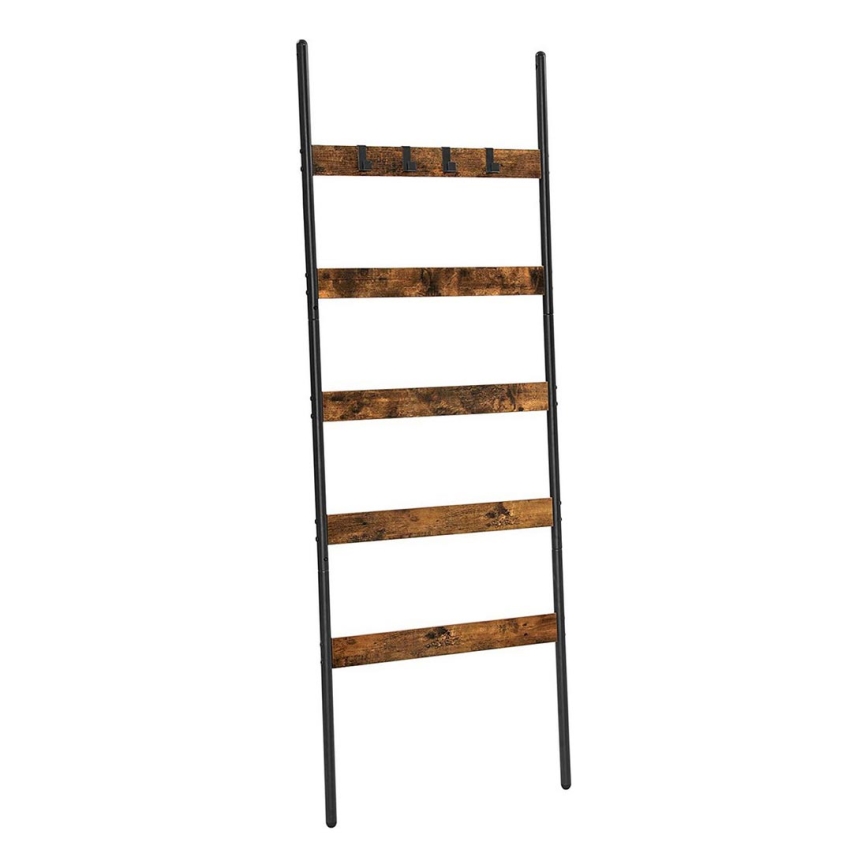 Perchero de pie NAVARO marrón/negro