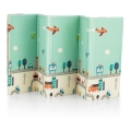 PETITE&MARS - Alfombra de juego plegable CAMPY ELEPHANT&CITY