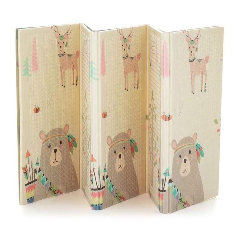 PETITE&MARS - Alfombra de juego plegable CAMPY ELEPHANT&FOX