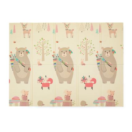 PETITE&MARS - Alfombra de juego plegable CAMPY ELEPHANT&FOX