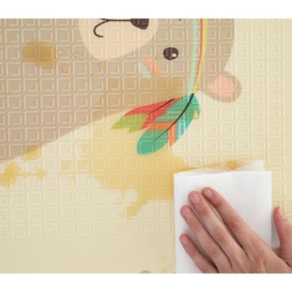 PETITE&MARS - Alfombra de juego plegable CAMPY ELEPHANT&FOX