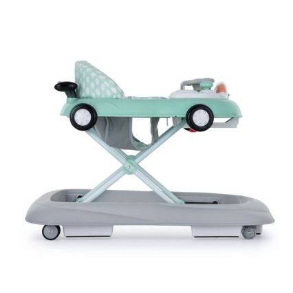 PETITE&MARS - Andador para bebés con una melodía CABRIO 2xAA menta