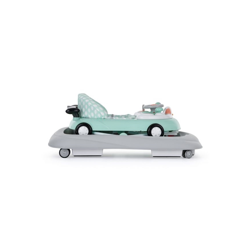 PETITE&MARS - Andador para bebés con una melodía CABRIO 2xAA menta
