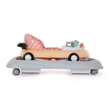 PETITE&MARS - Andador para bebés con una melodía CABRIO 2xAA naranja