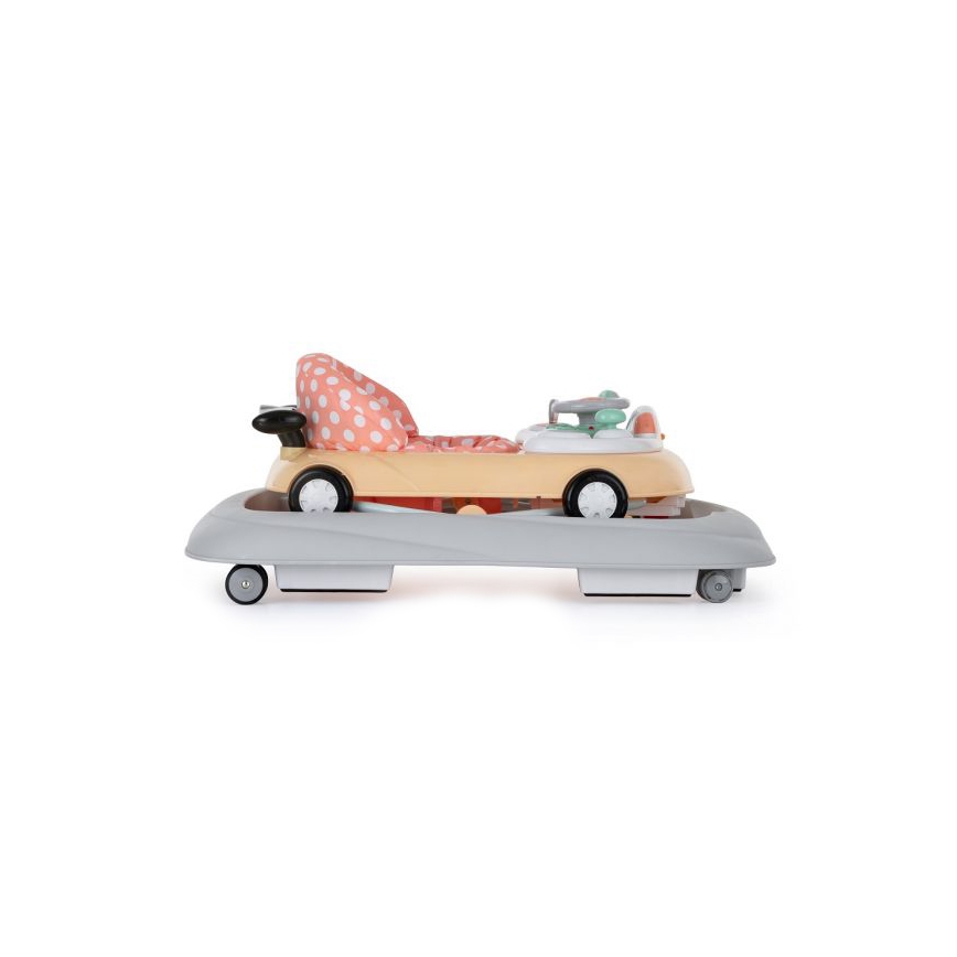 PETITE&MARS - Andador para bebés con una melodía CABRIO 2xAA naranja