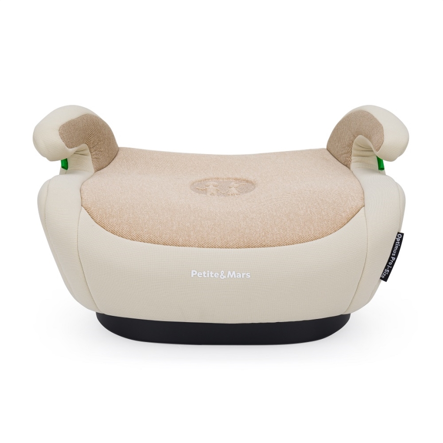 PETITE&MARS - Asiento elevador para coche OPTIMUS PRO i-Tamaño 125-150 cm (22-36 kg) beige