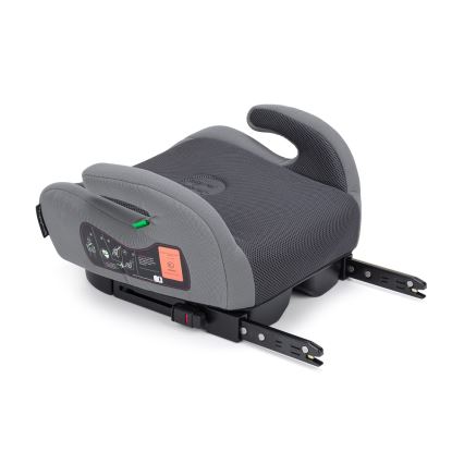 PETITE&MARS - Asiento elevador para coche OPTIMUS PRO i-Tamaño 125-150 cm (22-36 kg) gris