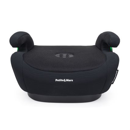 PETITE&MARS - Asiento elevador para coche OPTIMUS PRO i-Tamaño 125-150 cm (22-36 kg) negro