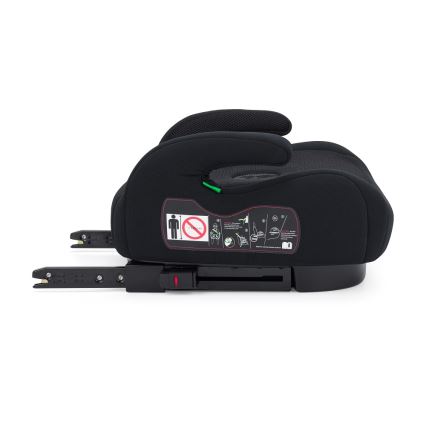 PETITE&MARS - Asiento elevador para coche OPTIMUS PRO i-Tamaño 125-150 cm (22-36 kg) negro