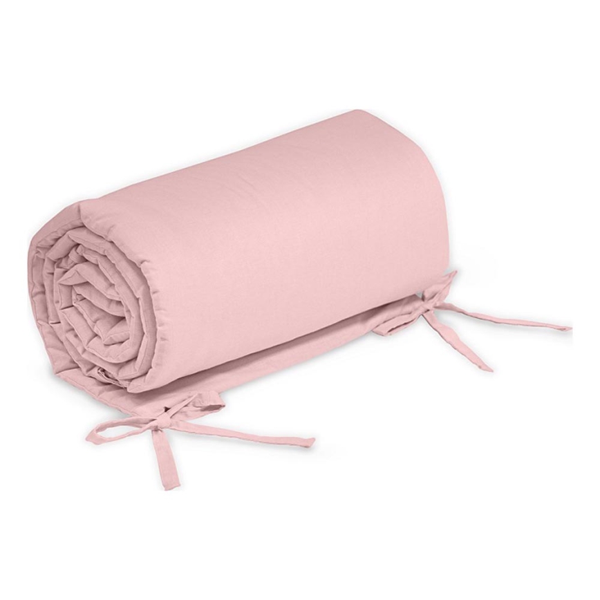 PETITE&MARS - Barrera de seguridad para cunas TILLY MAX 360 cm rosa