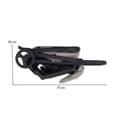 PETITE&MARS - Cochecito deportivo FLIP Platinum Grey