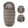 PETITE&MARS - CONJUNTO Saco infantil 4 en 1 COMFY + manoplas para cochecito FURRY Mocha Mousse