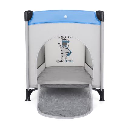 PETITE&MARS - Cuna de viaje KOOT Zebra Super Power