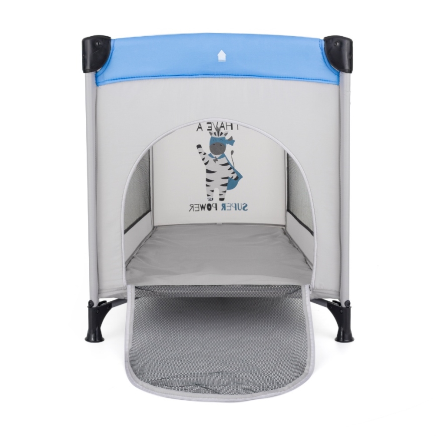 PETITE&MARS - Cuna de viaje KOOT Zebra Super Power