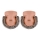 PETITE&MARS - Fundas para cochecito FURRY Pastel Peach