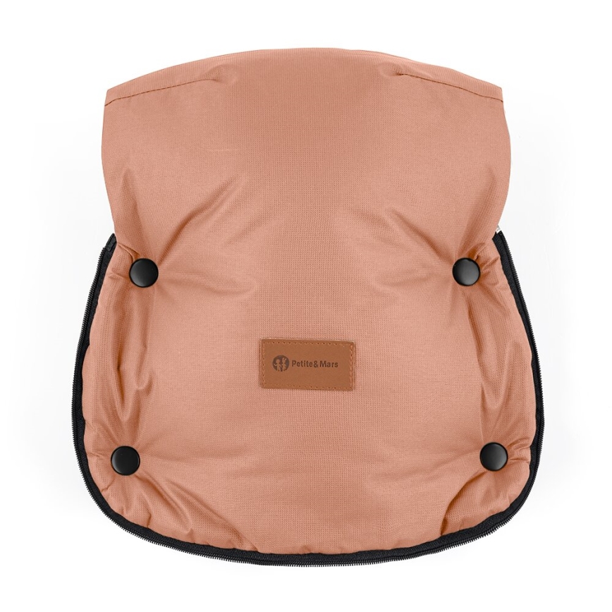PETITE&MARS - Fundas para cochecito FURRY Pastel Peach
