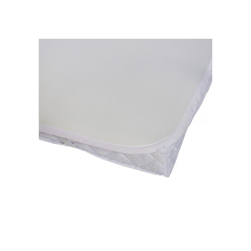 PETITE&MARS - Protector de colchón AERODRY 120x60 cm transpirable blanco